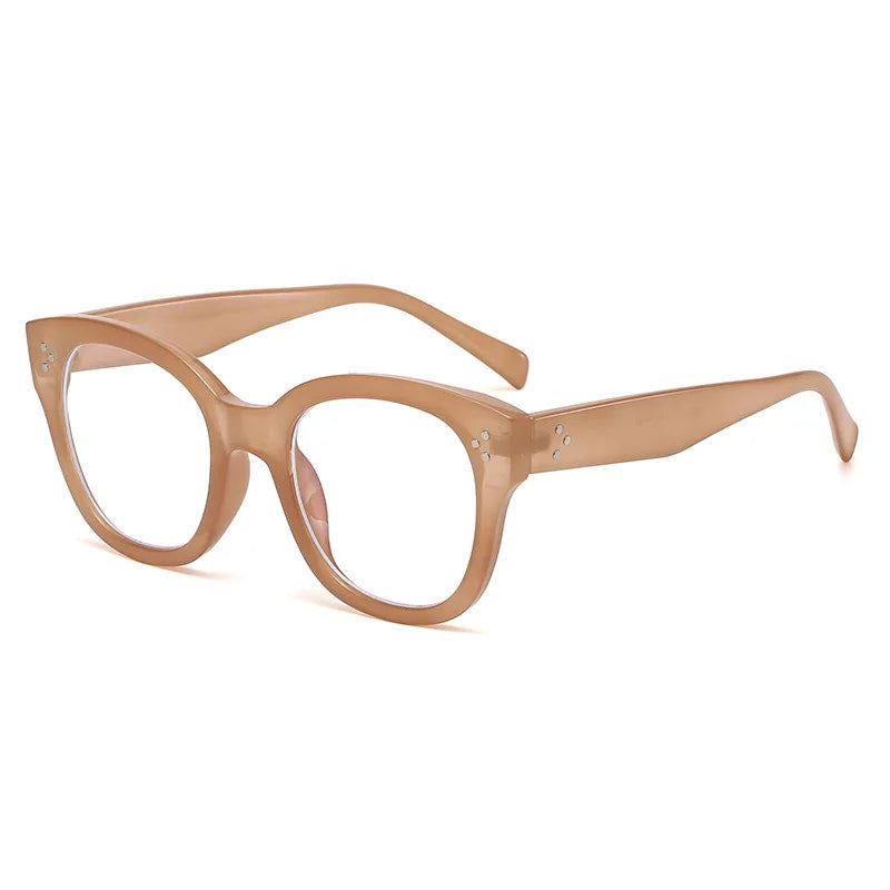 Retro Round Women Clear Glasses Frame Optical Spectacle Computer Eye glasses Men Anti-Blue Light Blocking Glasses Women