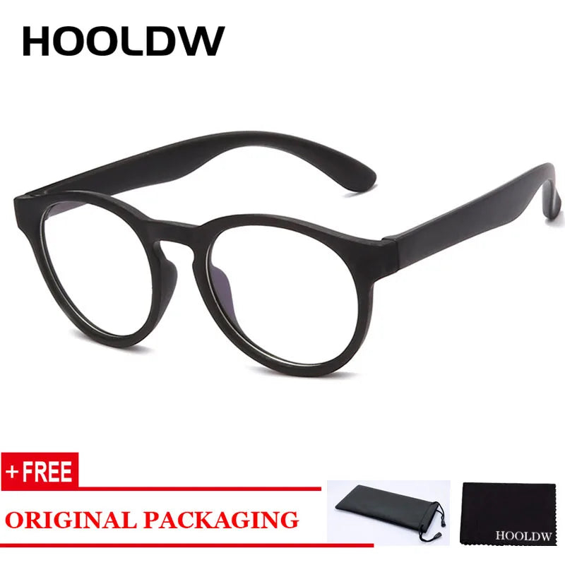 Round Blue Light Kids Glasses Children Optical Frame Eyeware Boys Girls Computer Transparent Blocking Anti Reflective Eyeglasses
