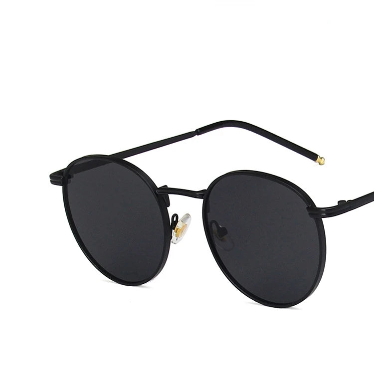 Round Frame Street Shooting Sun Glasses Korean Version Trendy Retro Small Face Designer Sunglasses 2022 New Sunglasses for Women
