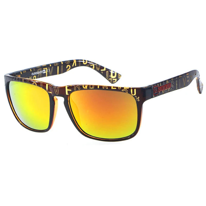 Square Cycling Glasses Mirror Eyewear Accessories Male QS730 Brand Design Sport Cycling Sunglasses For Men UV400 Goggles