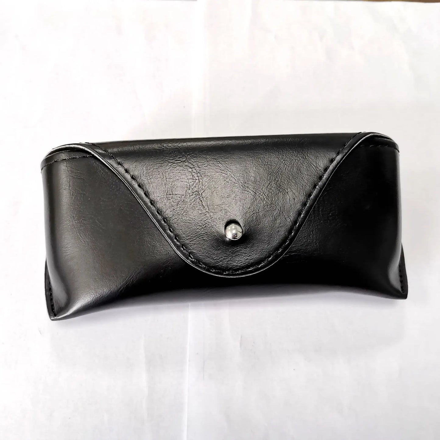 Sunglasses Glasses Box Women Portable Crazy Horse PU Glasses Packaging Box Spot Boys Creative Big Glasses Bag