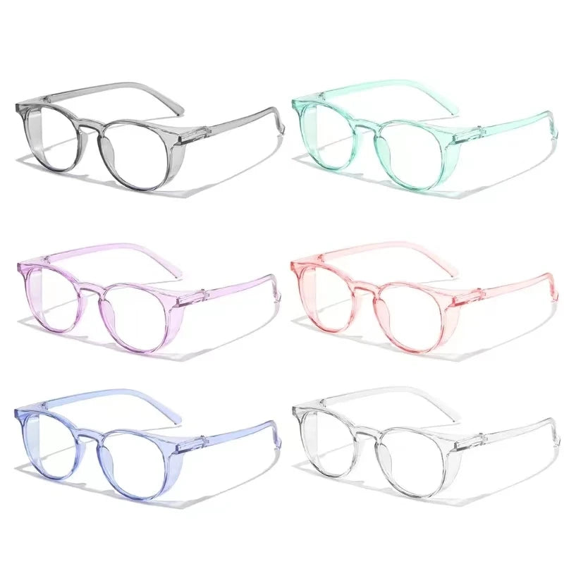 Transparent Sand-proof Anti-shock Biking Safe Goggles Anti Blue Light Glasses For Men Women Blue Blocking Protect Eyewear