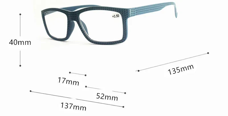 Trendy Spring Hinge Reading Glasses Women Retro Glasses for Men Hyperopia Eyewear Male Reading EyeGlasses +1.0 2.0 3.0