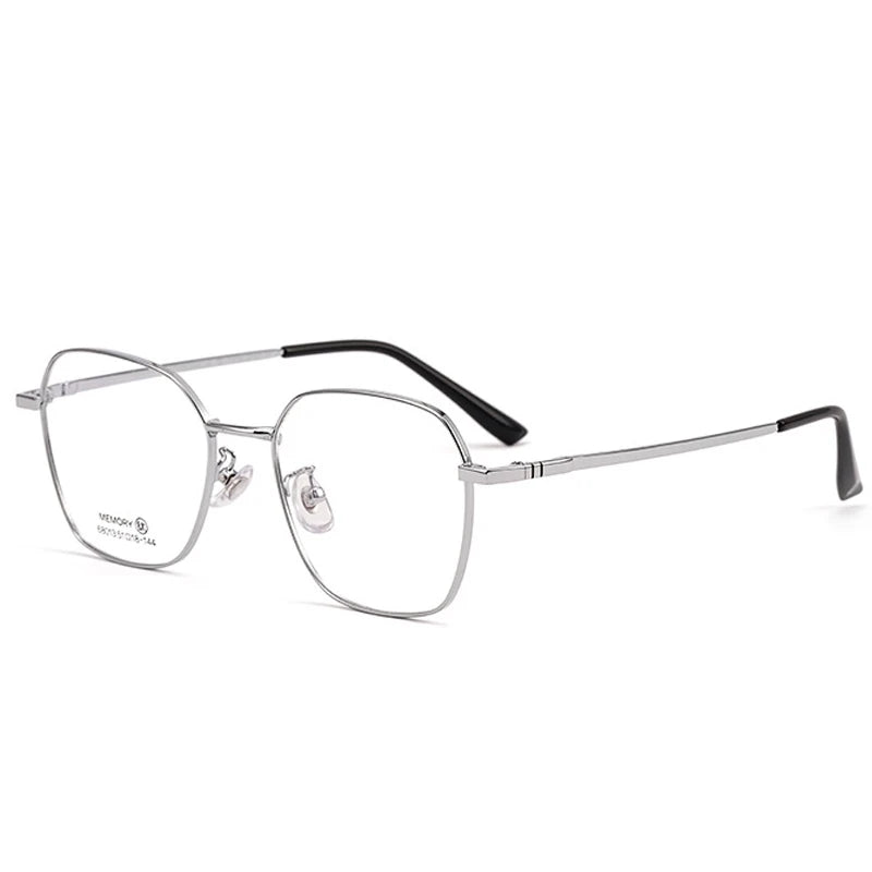 Ultralight Flexible Polygon Oval Reading Glasses Men Women High Quality Titanium Magnifying Reader Presbyopic Glasses +25 75 125