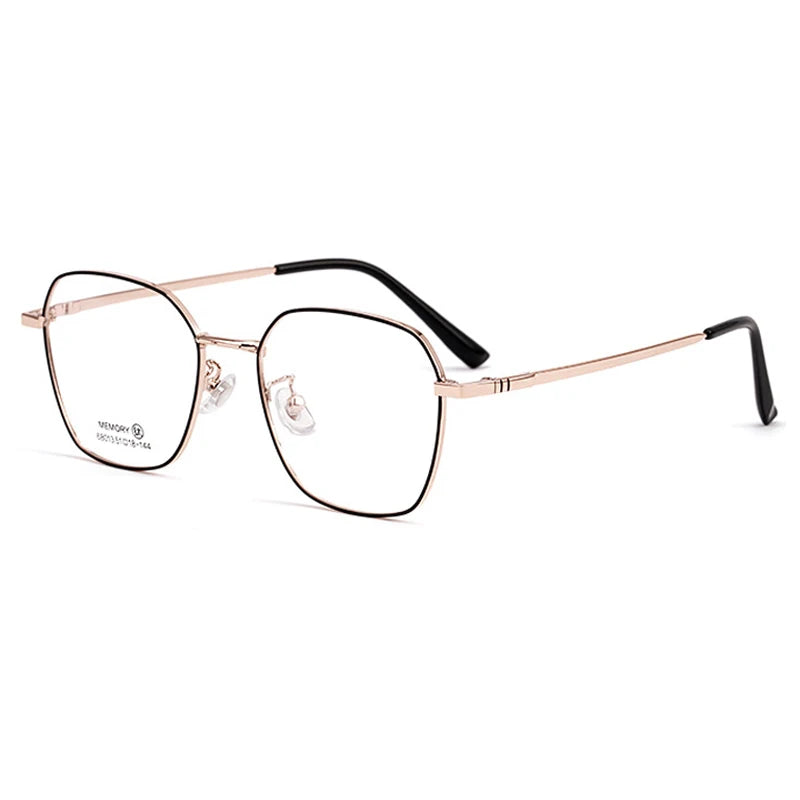 Ultralight Flexible Polygon Oval Reading Glasses Men Women High Quality Titanium Magnifying Reader Presbyopic Glasses +25 75 125
