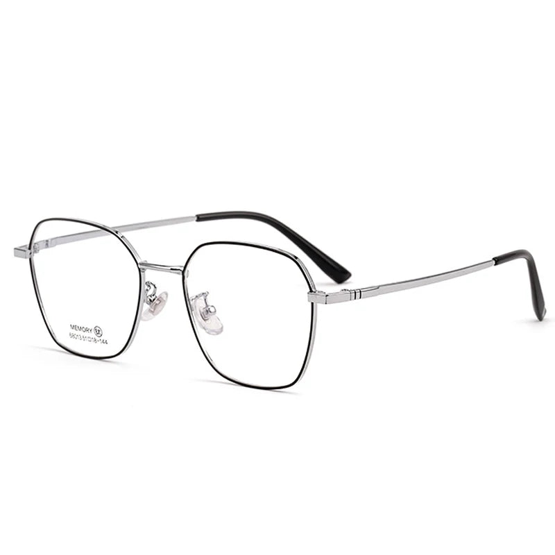 Ultralight Flexible Polygon Oval Reading Glasses Men Women High Quality Titanium Magnifying Reader Presbyopic Glasses +25 75 125