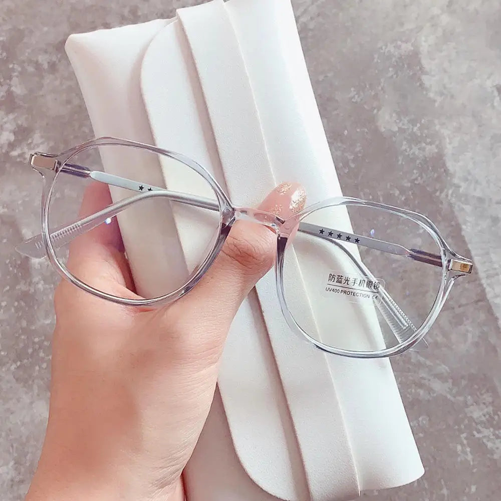 Women Cat Eye Anti Blue Light Glasses Cat Eye Black Frame Blue Light Blocking Computer Clear Lens Eyewear Eyeglasses