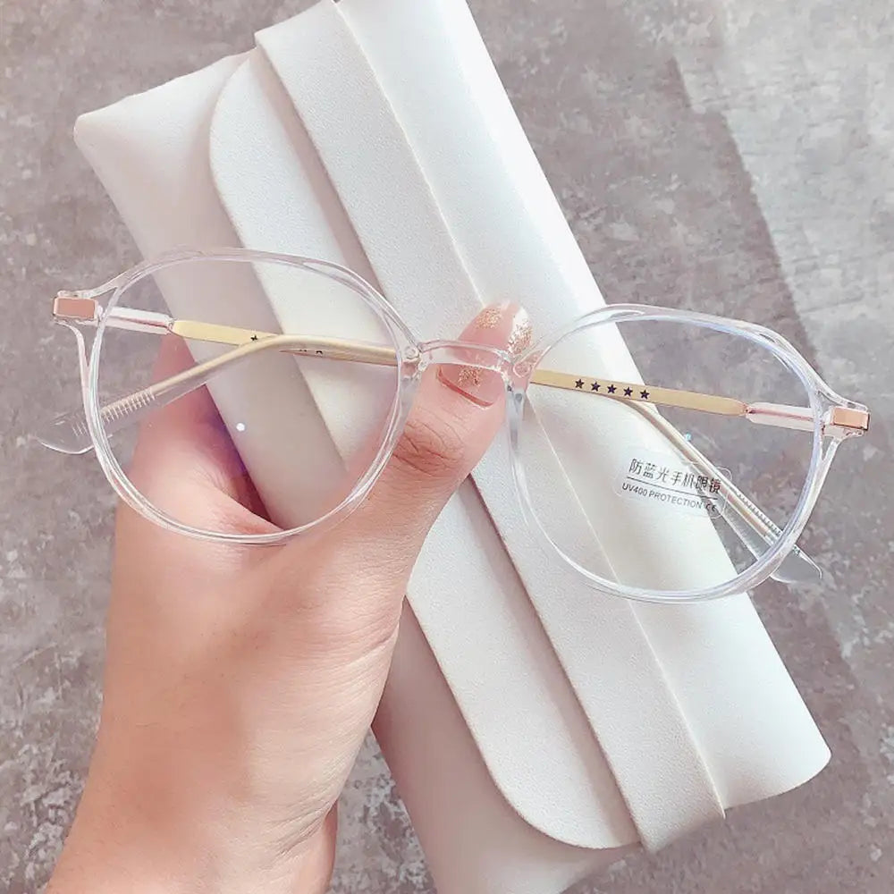 Women Cat Eye Anti Blue Light Glasses Cat Eye Black Frame Blue Light Blocking Computer Clear Lens Eyewear Eyeglasses