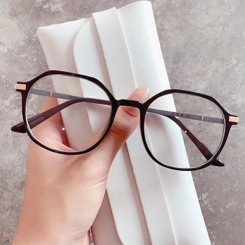 Women Cat Eye Anti Blue Light Glasses Cat Eye Black Frame Blue Light Blocking Computer Clear Lens Eyewear Eyeglasses